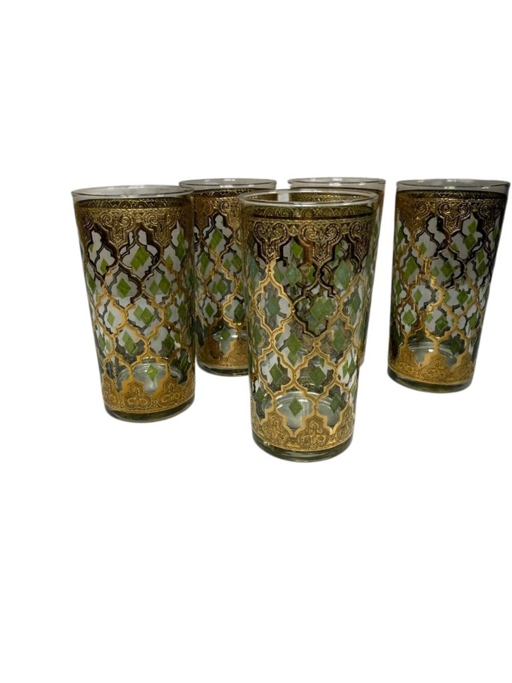 Vintage Culver 24k Gold Hi-Ball Tumblers